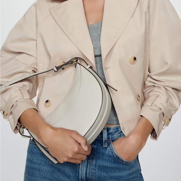 MANGO cropped trench coat - Picture 3 of 13